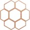Ekena Millwork Florin Wood Fretwork Pierced Ceiling Medallion, Cherry, 30"OD x 12 3/4"ID x 1/4"T CMWP30X30X0250FOCH - alternate 1
